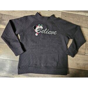 Disney Parks Mickey Mouse Christmas Santa Sweater Size M Holiday Santa